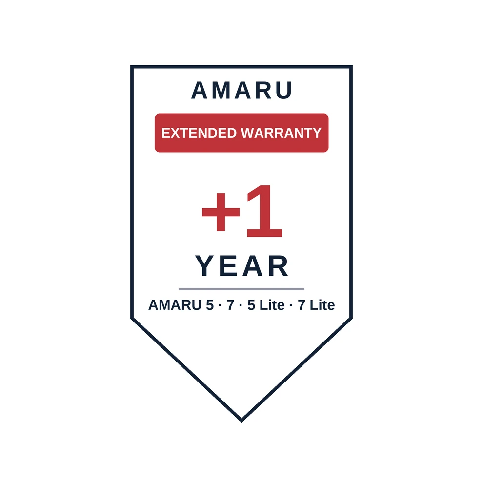 AMARU Extensão de garantia +1 ano
