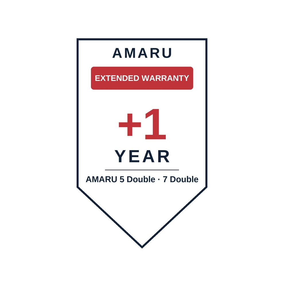 AMARU Extensão de garantia +1 ano (Double)