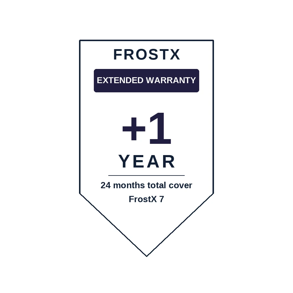 FrostX 7 Extensão de garantia +1 ano