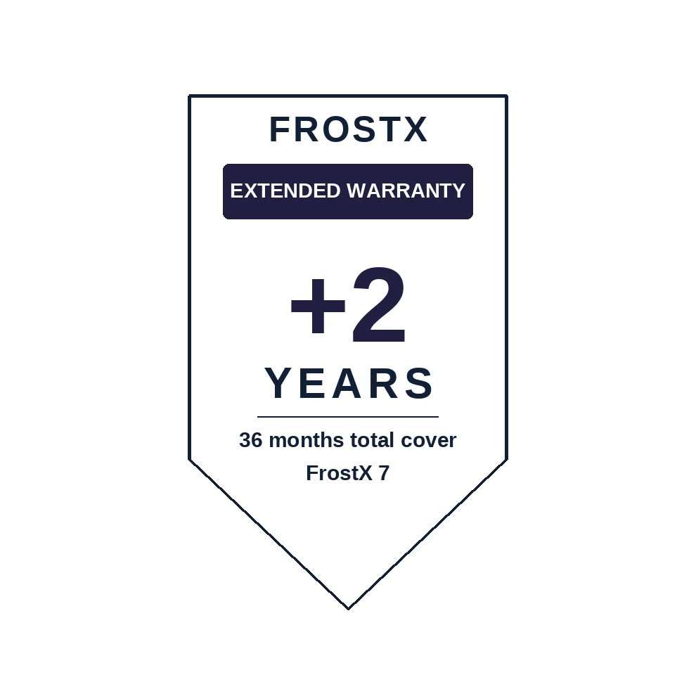 FrostX 7 Extensão de garantia +2 anos