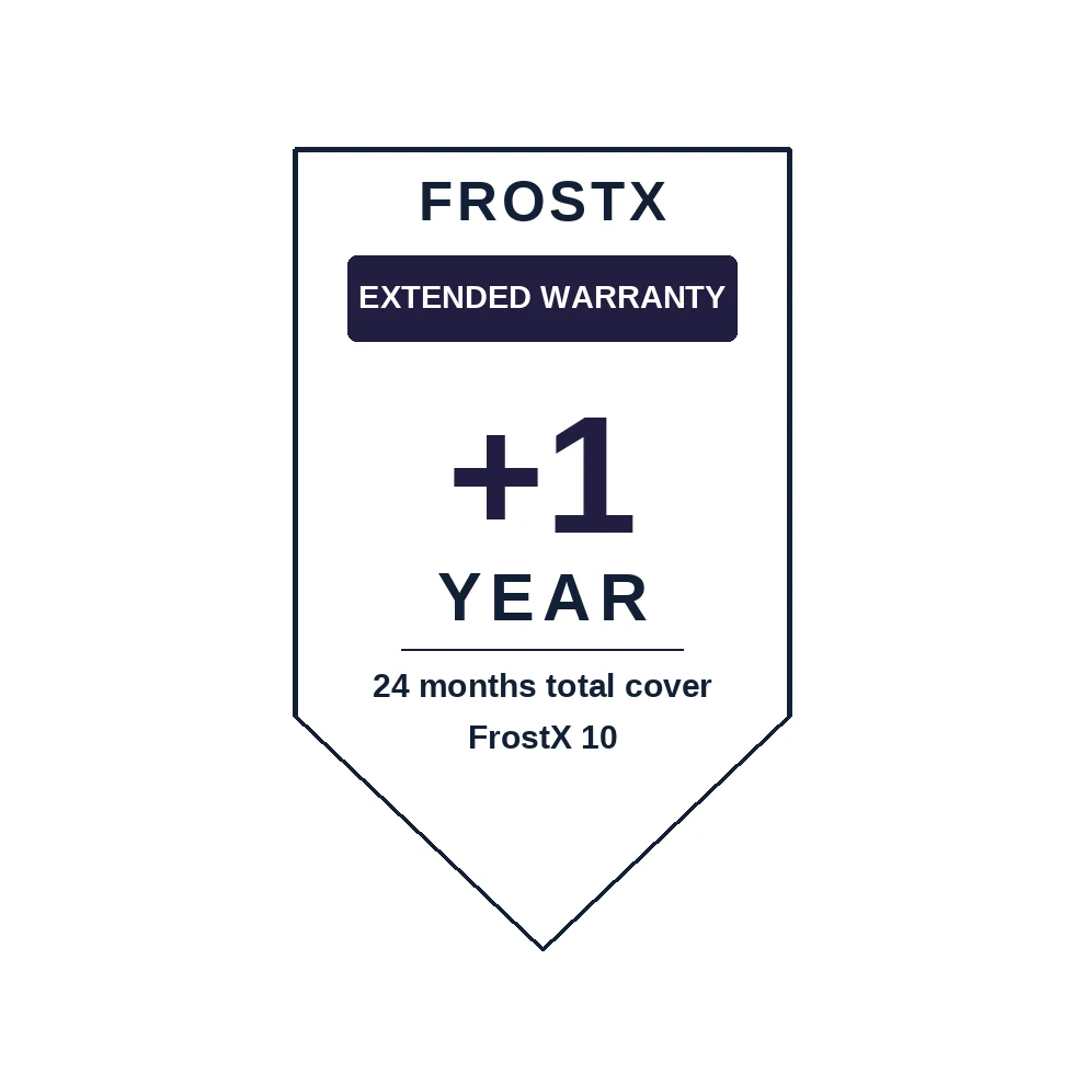 FrostX 10 Extensão de garantia +1 ano