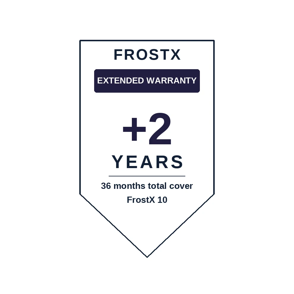 FrostX 10 Extensão de garantia +2 anos