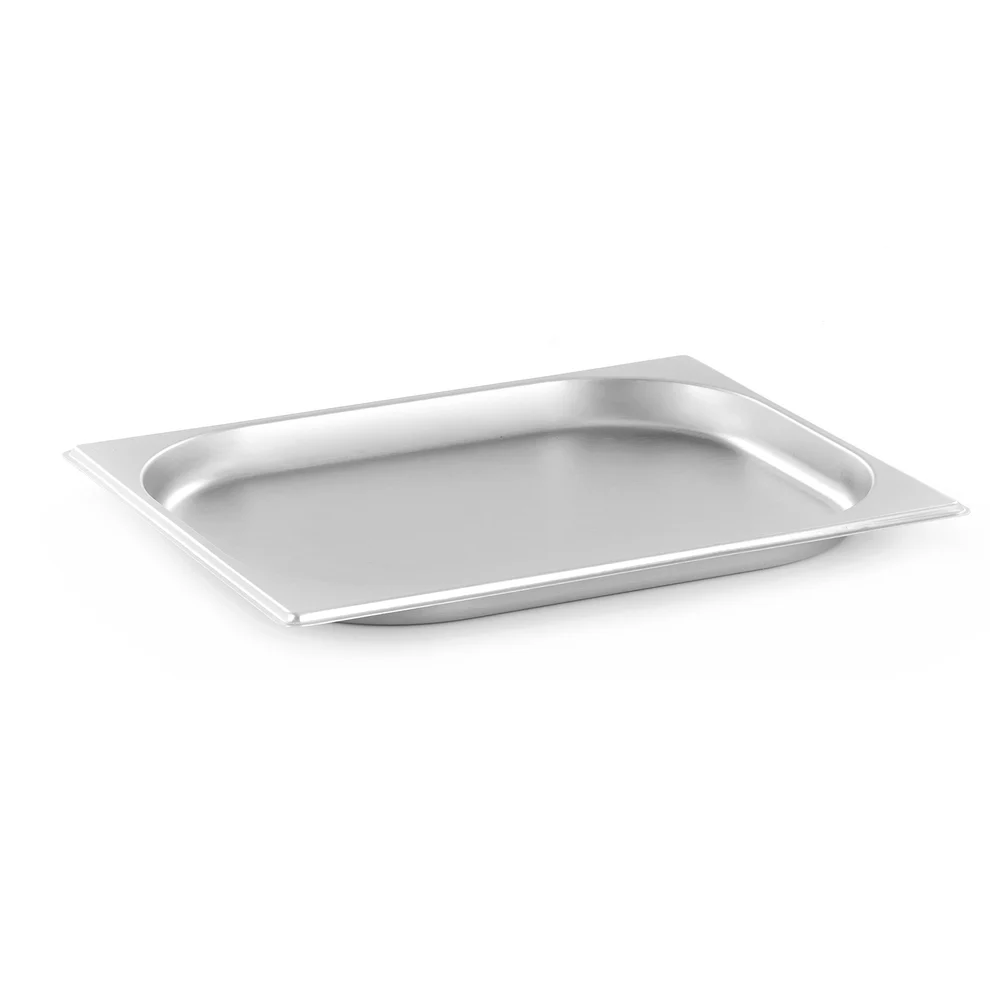 Tabuleiro de aço inoxidável GN 1/2 20 mm