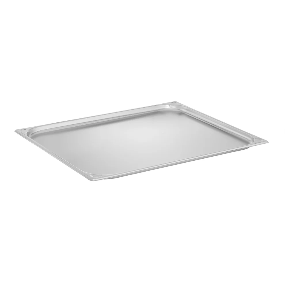 Tabuleiro de aço inoxidável GN 2/1 20 mm